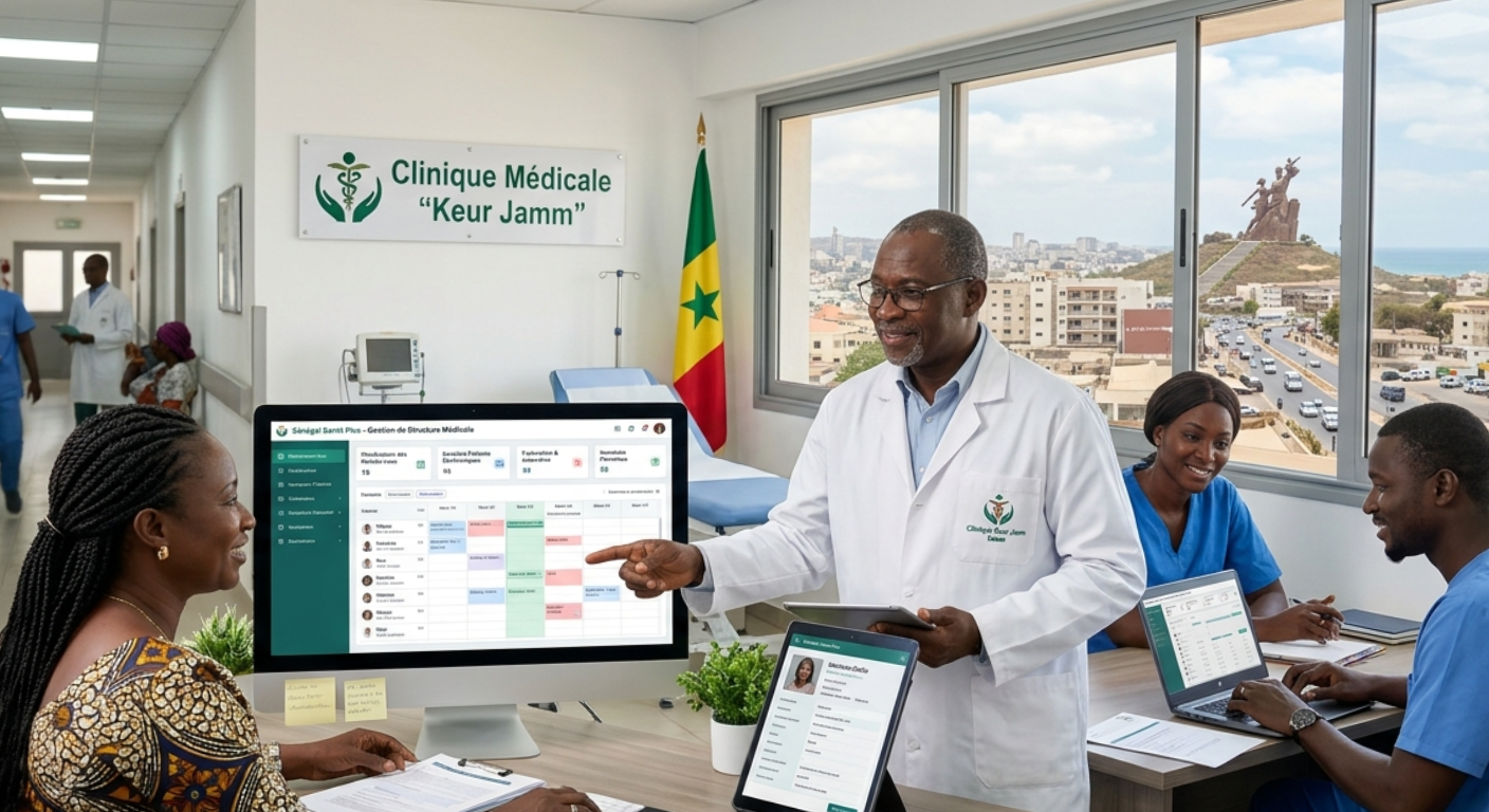Plateforme SaaS de santé
